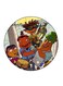 Animation Printed Fridge Magnet Multicolour 5.5 x 5.5cm