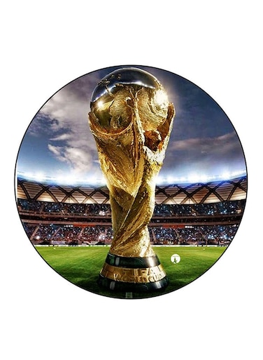 Fifa Worldcup Printed Fridge Magnet Multicolour