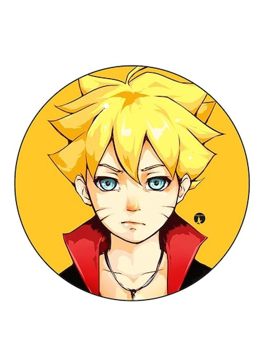 Anime Naruto Printed Fridge Magnet Multicolour