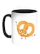 Food - Cakes With Sugar Printed Coffee Mug White/Black 11ounce