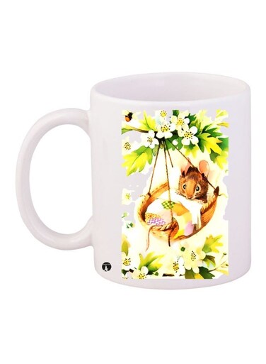 Printed Coffee Mug Multicolour