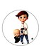 The Boss Baby Printed Fridge Magnet Multicolour