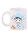 Cartoon Printed Coffee Mug White/Blue/Beige