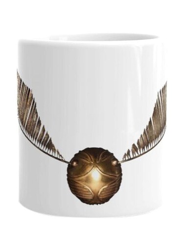 Harry Potter Printed Mug White/Gold Standard
