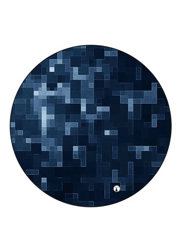 Pixels Printed Fridge Magnet Round Multicolour