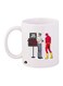 Flash Printed Coffee Mug White/Red/Yellow