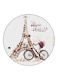 Eiffel Tower Printed Fridge Magnet Multicolour