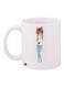 Printed Ceramic Coffee Mug Multicolour