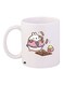 Printed Ceramic Coffee Mug Multicolour