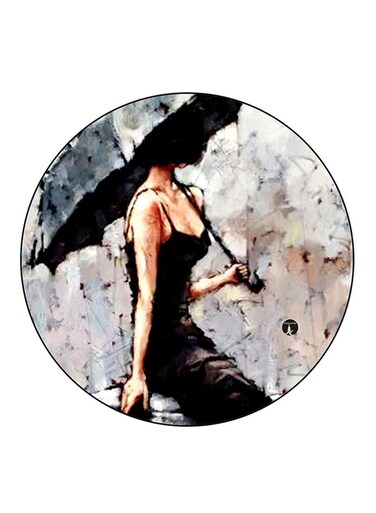 Woman Printed Fridge Magnet Multicolour