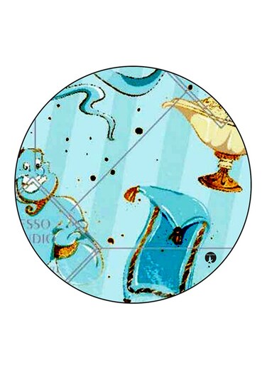 Disney Printed Fridge Magnet Round Multicolour