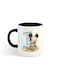 Mickey Mouse Printed Mug White/Black