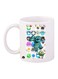 Monsters Inc Printed Mug Blue/Green/Yellow