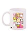 Printed Coffee Mug White/Pink/Yellow