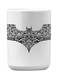 Printed Coffee Mug White/Black