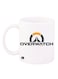 Overwatch Printed Mug White/Black 12ounce