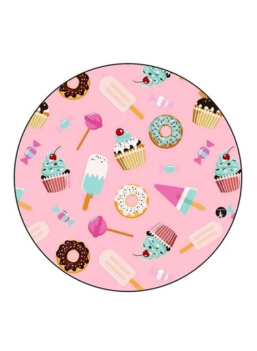Food Printed Fridge Magnet Multicolour