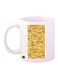 Adventure Time Printed Coffee Mug White/Yellow