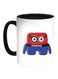 Cartoons Printed Coffee Mug White/Black 11ounce