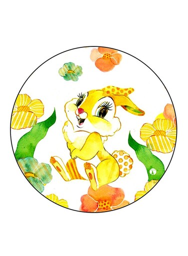 Disney Printed Fridge Magnet Round Multicolour