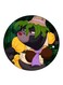 Disney Printed Fridge Magnet Round Multicolour