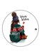 Girl Printed Fridge Magnet Multicolour