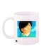Captain Majid Printed Coffee Mug White/Blue/Black