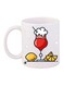 Drink Printed Coffee Mug White/Red/Yellow