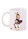 Bunny Printed Coffee Mug White/Green/Black