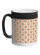 Decorative Drawings Printed Colour Changing Coffee Mug Black 11ounce