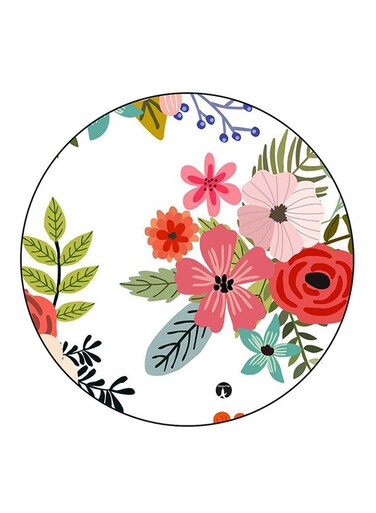 Flowers Printed Fridge Magnet Multicolour