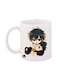 Labyrinth Of Magic Anime Printed Mug White/Black/Gold 12ounce