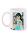Jasmine Printed Coffee Mug White/Blue/Beige 11ounce
