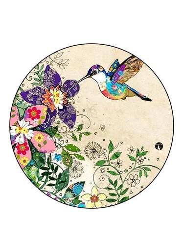 Flowers Printed Fridge Magnet Multicolour