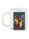 Spiderman Printed Coffee Mug White/Green/Red