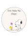 Snoopy Printed Fridge Magnet Multicolour