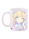 Anime Girl Printed Coffee Mug White/Yellow/Pink