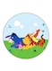Disney Printed Fridge Magnet Round Multicolour