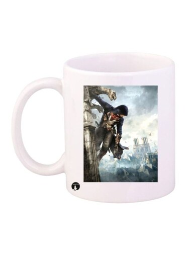 Assassin's Creed Printed Mug Blue/White