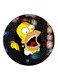The Simpsons Printed Fridge Magnet Multicolour