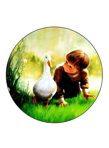 Boy Printed Fridge Magnet Multicolour