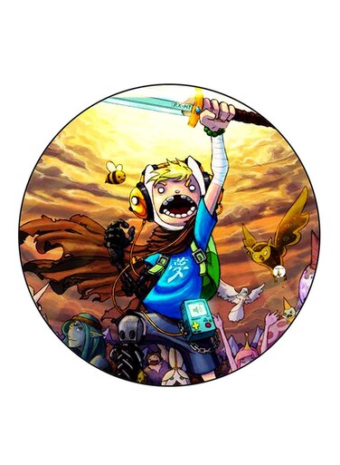 Adventure Time Printed Fridge Magnet Multicolour