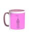 Landmarks - Big Ben Clock Printed Coffee Mug Pink/White 11ounce