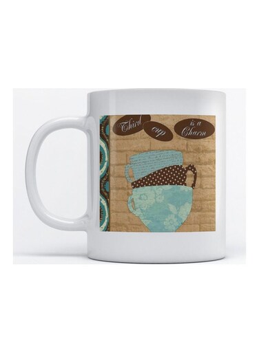 Mug Coffee Lovers for Coffee and Tea White