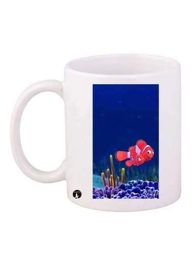 Finding Nemo Printed Mug White/Blue/Red Standard Size