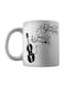 Beginnings Of Love Printed Mug White/Black