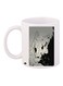 Anime Printed Coffee Mug White/Grey/Black 11ounce