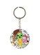 Anime Digimon Double Side Printed Keychain