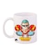 Anime One Piece Printed Mug White/Red/Green 12ounce