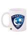 Printed Coffee Mug White/Blue 12ounce